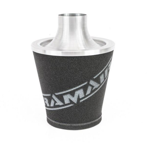 Ramair Foam Performance Universal Cone Air Large Filter Coupler - 90mm (3.5inch) Silver