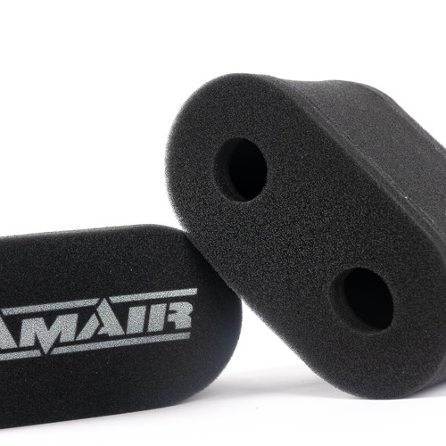 2x Twin Inlet Motorcycle Carb Sock Foam Air Filter 29mm (1.1inch)