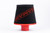 Ramair Large Foam Filter Aluminium Base 80mm (3.1inch) OD Red