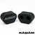 2x Twin Inlet Motorcycle Carb Sock Foam Air Filter 74mm (2.9inch)