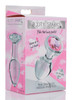 Pink Gem Glass Anal Plug - Medium