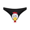 Choke the Chicken Bikini - One Size - Black
