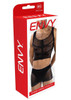 Fishnet Armor 2 Piece Set - Os - Black