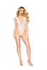 Teddy and Harness Dmnd - One Size - White