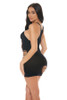 Heart Rate Bodystocking Dress - Black - Os