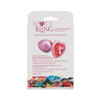 Booty Bling Metal Heart Plug - Small - Pink
