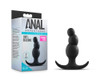 Anal Adventures Platinum - Stacked Plug - Black