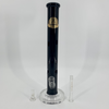 Illuminati Opaque Black Straight Tube (18")