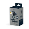Frisky Bunny Vibrating Ring Black Pearl