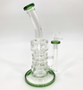 Bent Neck Dual Honeycomb Swiss Perc Rig (10")