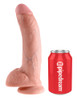 King Cock 9-Inch Cock With Balls - Flesh