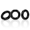 Willy Rings 3-Pack Cockrings - Black