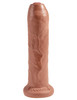 King Cock 7 Inch Uncut - Tan