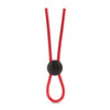 Stay Hard - Silicone Loop Cock Ring - Red