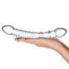 Double Trouble Glass Dildo