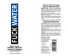 Fuck Water Water-Based Lubricant - 16 Fl. Oz.