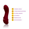 Zaina Mini Rollerball G-Spot Vibe - Ruby