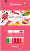 Frutopia 5-Tube Sampler Pack Assorted Flavors