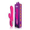 Hypnotic Clit Teaser and Thrusting Rabbit - Hot Pink