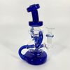 Bent Neck Recycler Water Pipe (6")