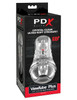 Pdx Elite Viewtube Plus See-Thru Ez-Grip Stroker - Clear