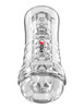 Pdx Elite Viewtube Plus See-Thru Ez-Grip Stroker - Clear