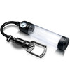 Pump Up Gauge Penis Pump With Pull Rod - Clear