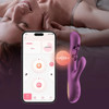 Gem - App Control G-Iggle Balls Rabbit Vibrator - Purple