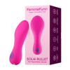 Solia Bullet Flat Tipped Vibrator - Pink