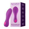 Solia Bullet Flat Tipped Vibrator - Purple
