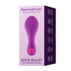Solia Bullet Flat Tipped Vibrator - Purple