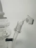 Pulsar Jellyfish Perc Recycler Water Pipe – White & Black Scientific Glass (12.25")