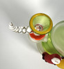 Authentic Cheech Glass "Hand of Fate" Frosted Sandblasted Water Pipe (9")