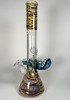 Handblown Deep Sea Anglerfish Beaker Bong – Heady Line-Work Edition (16")