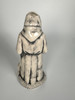 Vintage Grim Reaper Ceramic Water Pipe – Cloaked Skeleton & Snake Metal Bowl Rig (8.5")