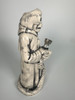 Vintage Grim Reaper Ceramic Water Pipe – Cloaked Skeleton & Snake Metal Bowl Rig (8.5")