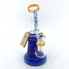 Cheech Glass: Blue Banger Hanger Water Pipe (8")