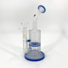 The Crush Glass: Frosted Water Pipe (8.5")