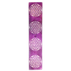 Purple Flower of Life Incense Burner Sled (10")