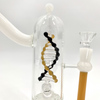 Dual Color Kinetic Spinning DNA Water Pipe (8.5")