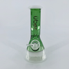 Uber Glass: Two Tone Beaker Water Pipe (8")