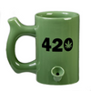Large 420 Pipe Mug - Green