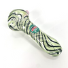 The Fighter Neon/Black Hand Pipe (3.5")