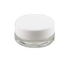 7ml Glass Storage Jar - White Lid