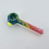 The Crush Glass: Colored Layered Sand Hand Pipe (5")