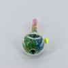 The Crush Glass: Colored Layered Sand Hand Pipe (5")