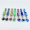 Silicone Nectar Collector with 14mm Titanium Nail - Assorted Colors