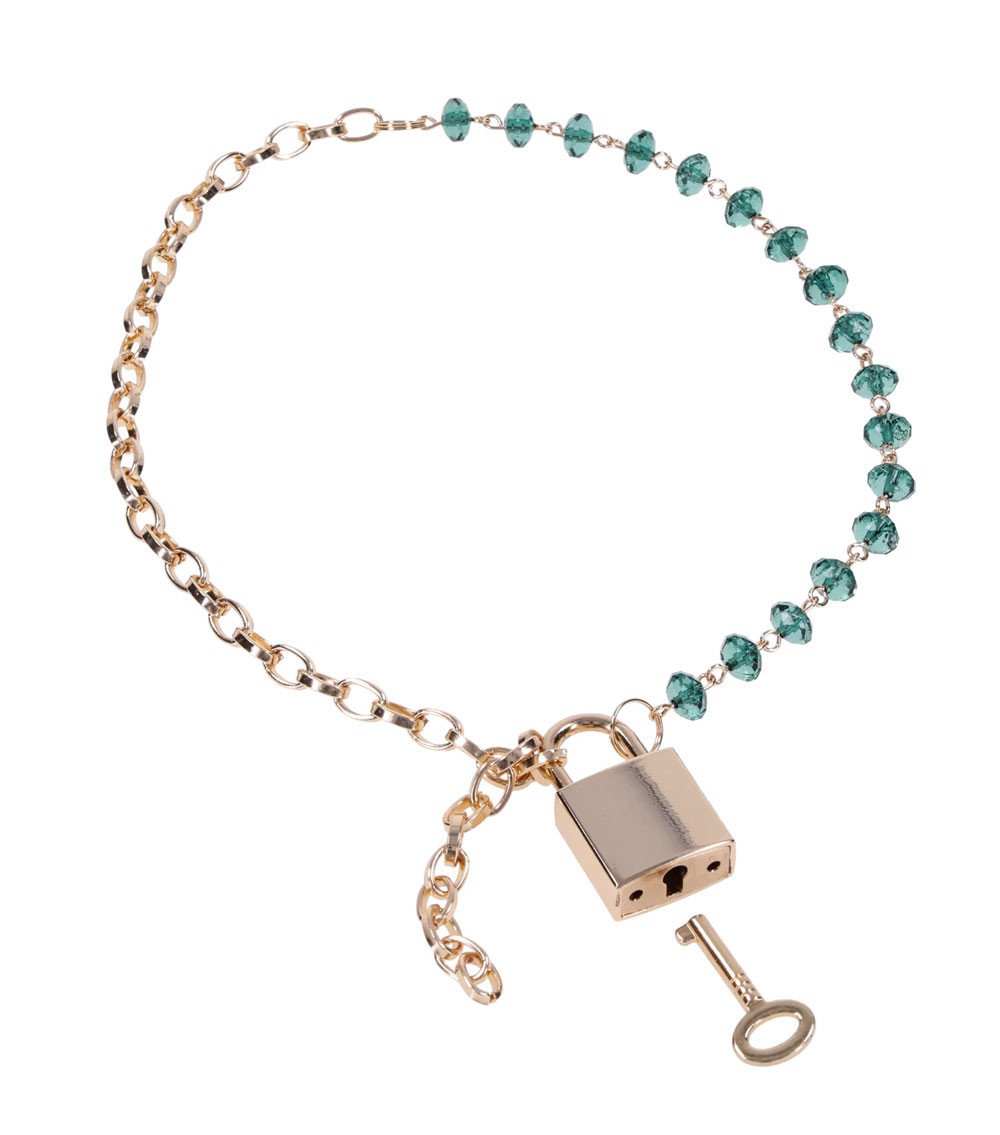 Indica Crystal Day Collar - Green
