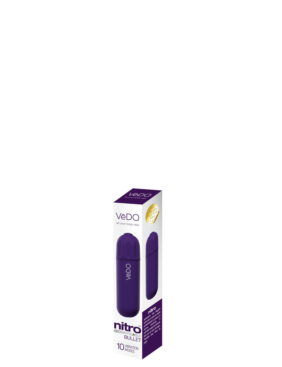 Nitro Rechargeable Bullet - Purple