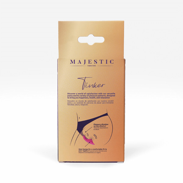 Panty Vibrator Tinker Majestic App Based - Pink